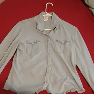 Long sleeve button up